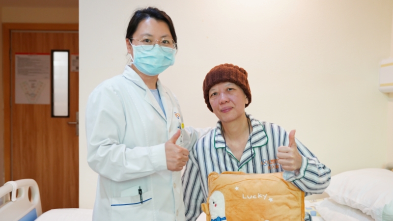 Breast Cancer Patient from Malaysia Yip Woon Thing